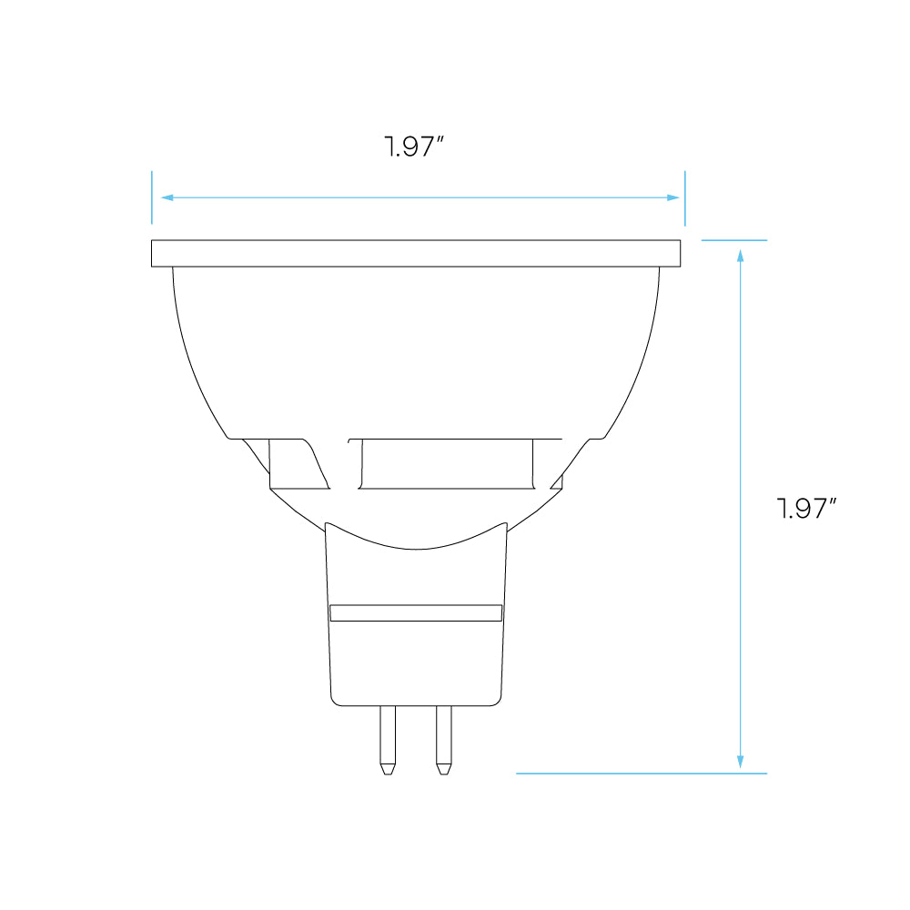Luxrite MR16 GX5.3 6.5W LED Lamp Additional Image 1
