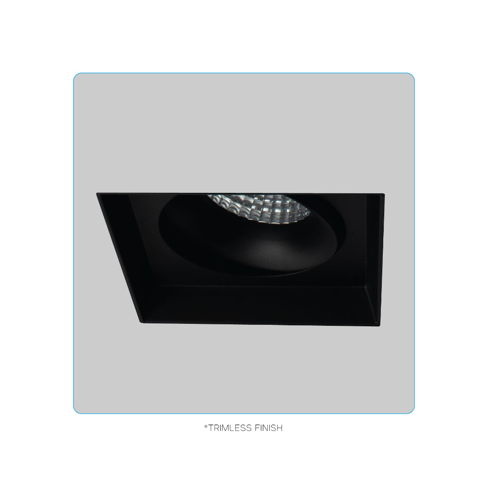 Luxrite Omni1 - Single Head Regressed Trimless Gimbal 5CCT Selectable - Dual Dimming/Universal Voltage Additional Image 3