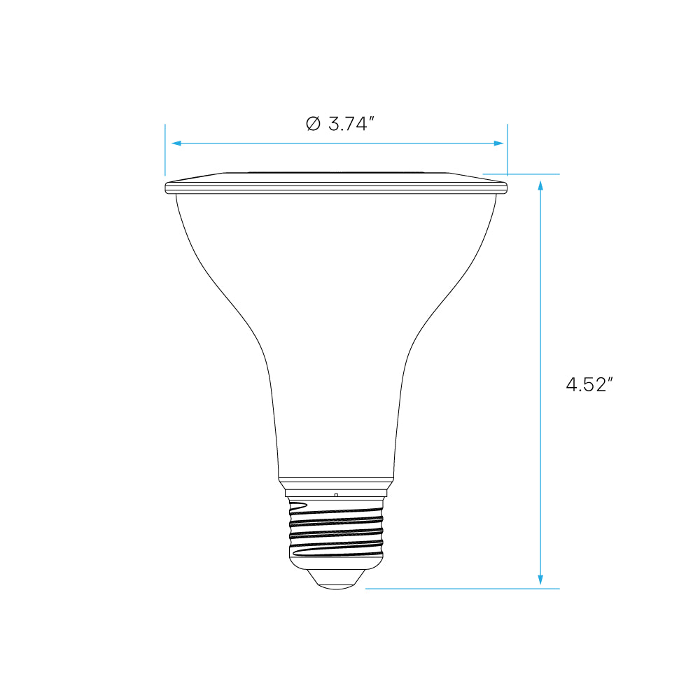 Luxrite PAR30 11W LED Lamp Additional Image 1
