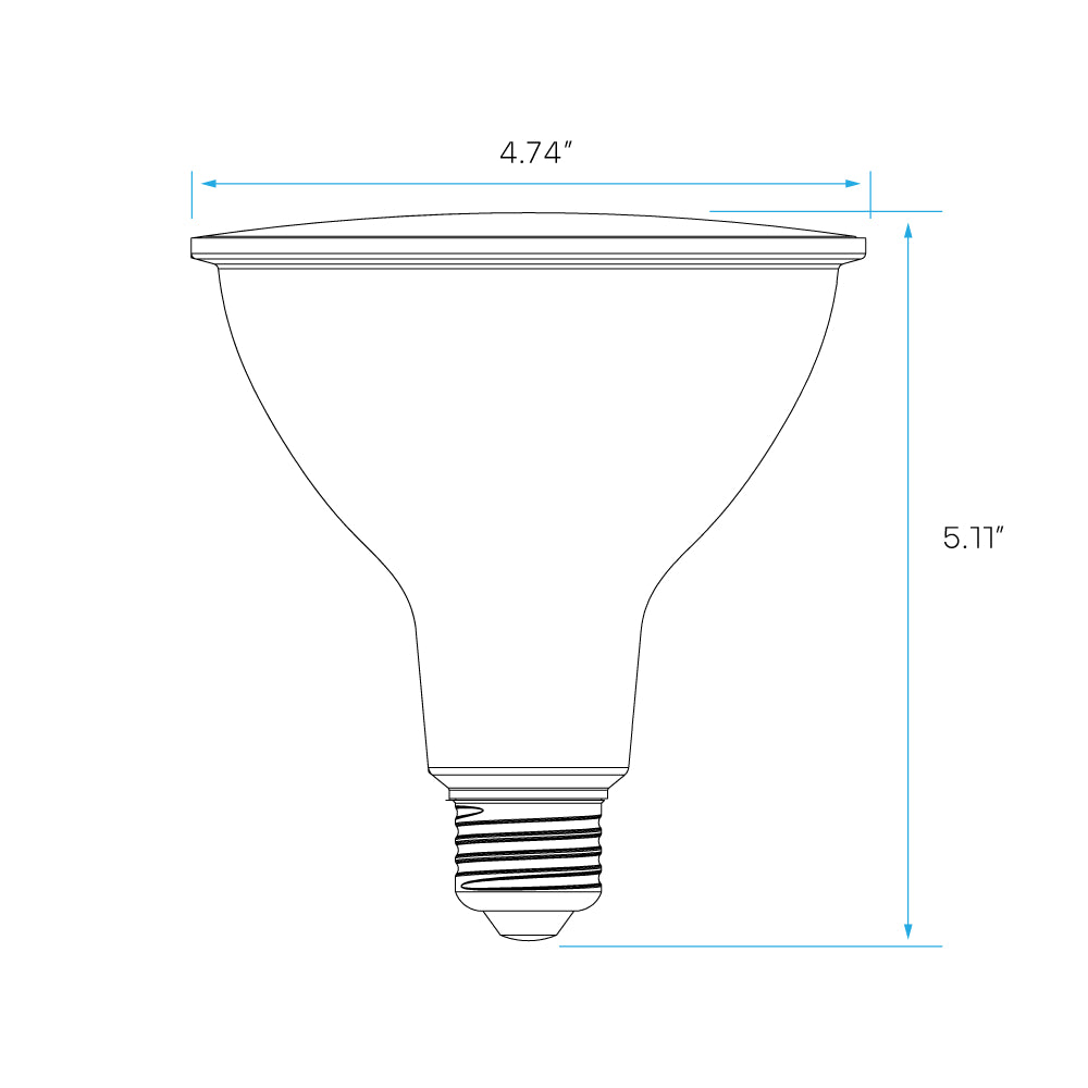 Luxrite PAR38 8W LED Lamp Additional Image - 8