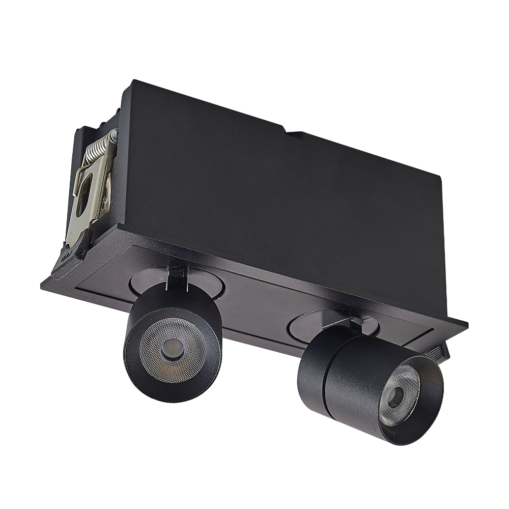 Luxrite Retractable Multi-Light 2 Head - 5CCT Selectable Additional Image 2