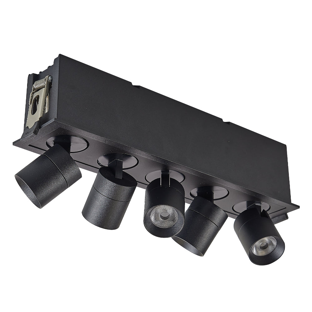 Luxrite Retractable Multi-Light 5 Head - 5CCT Selectable Additional Image 2