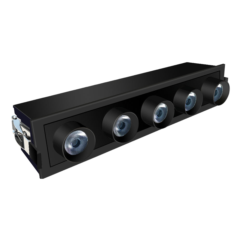 Luxrite Retractable Multi-Light 5 Head - 5CCT Selectable Additional Image 3