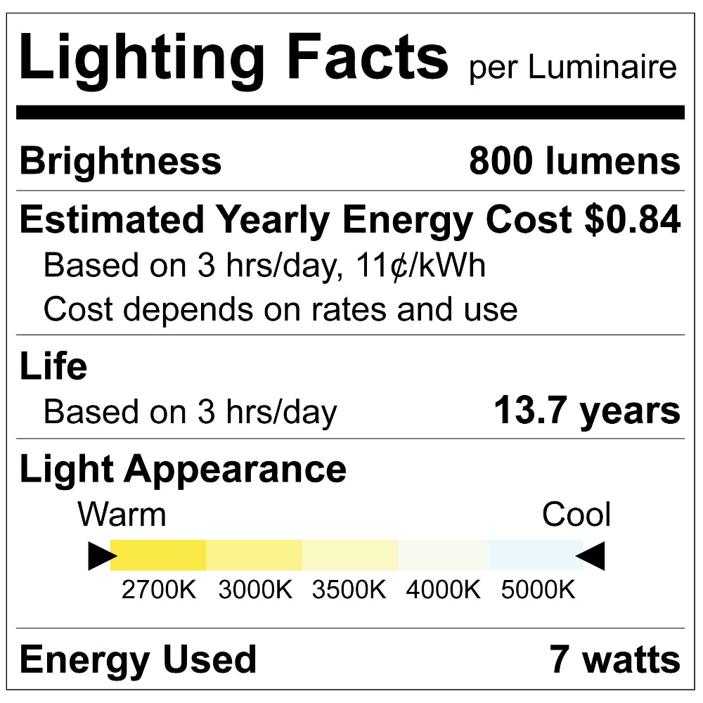 Luxrite ST19 5CCT Selectable White Filament LED Lamp Additional Image - 4