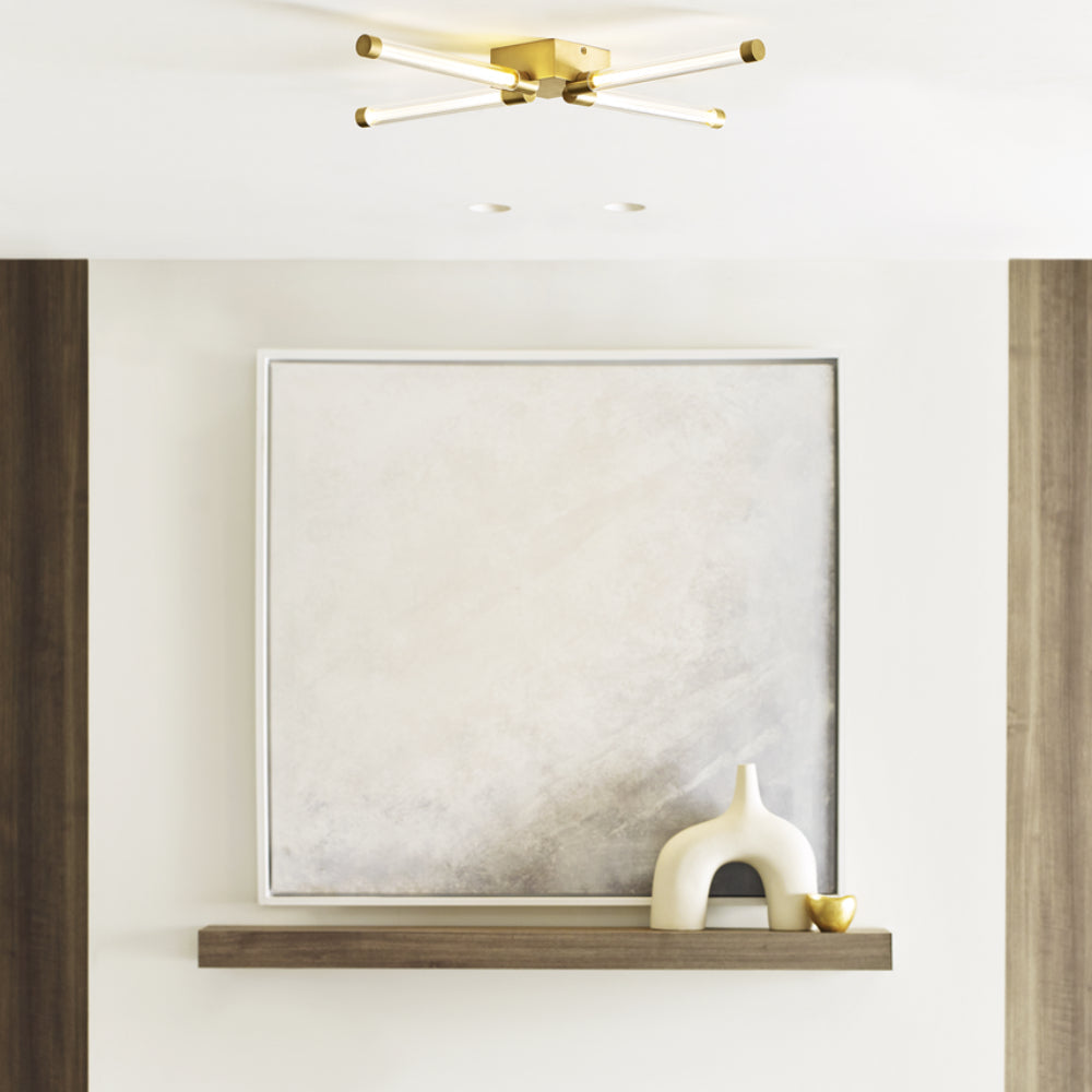 Tech Lighting Phobos Wide Flush Mount By Visual Comfort