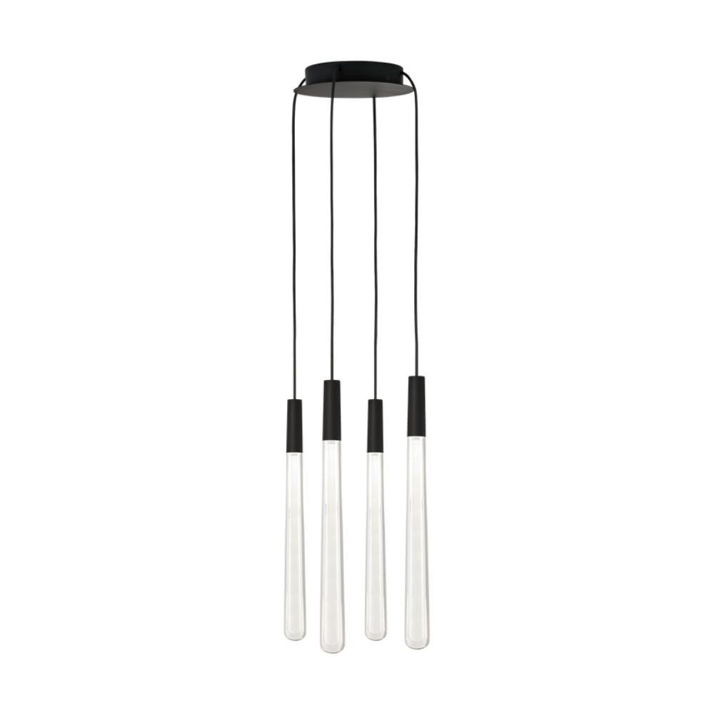 Tech Lighting Pylon Crystal 4 Light Chandelier By Visual Comfort
