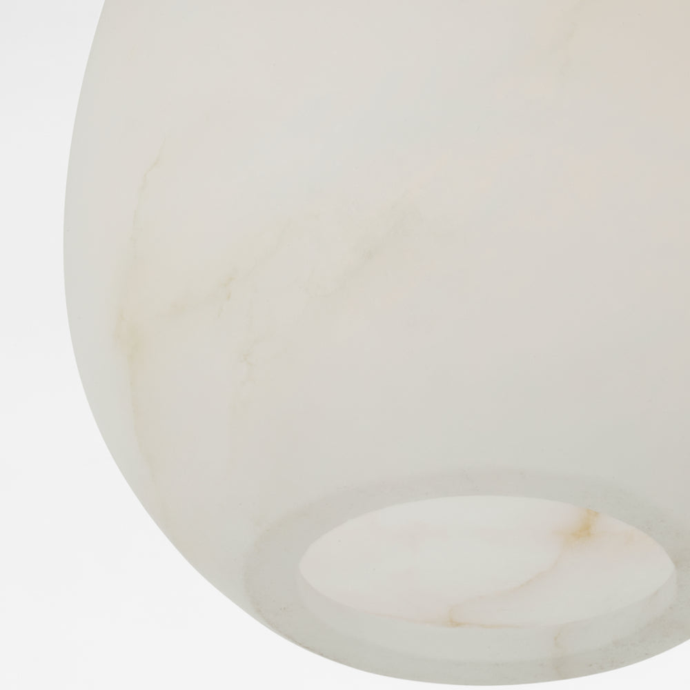 Visual Comfort Alina Alabaster Small Pendant