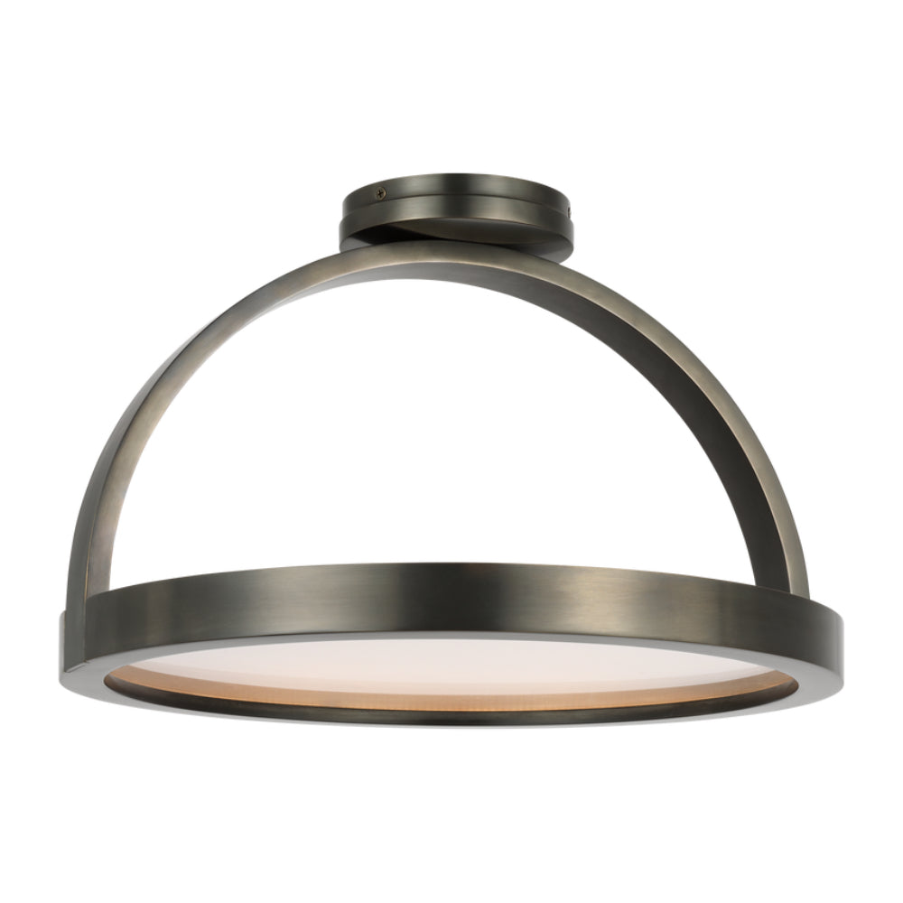 Visual Comfort Cerne Large Semi Flush Mount Light