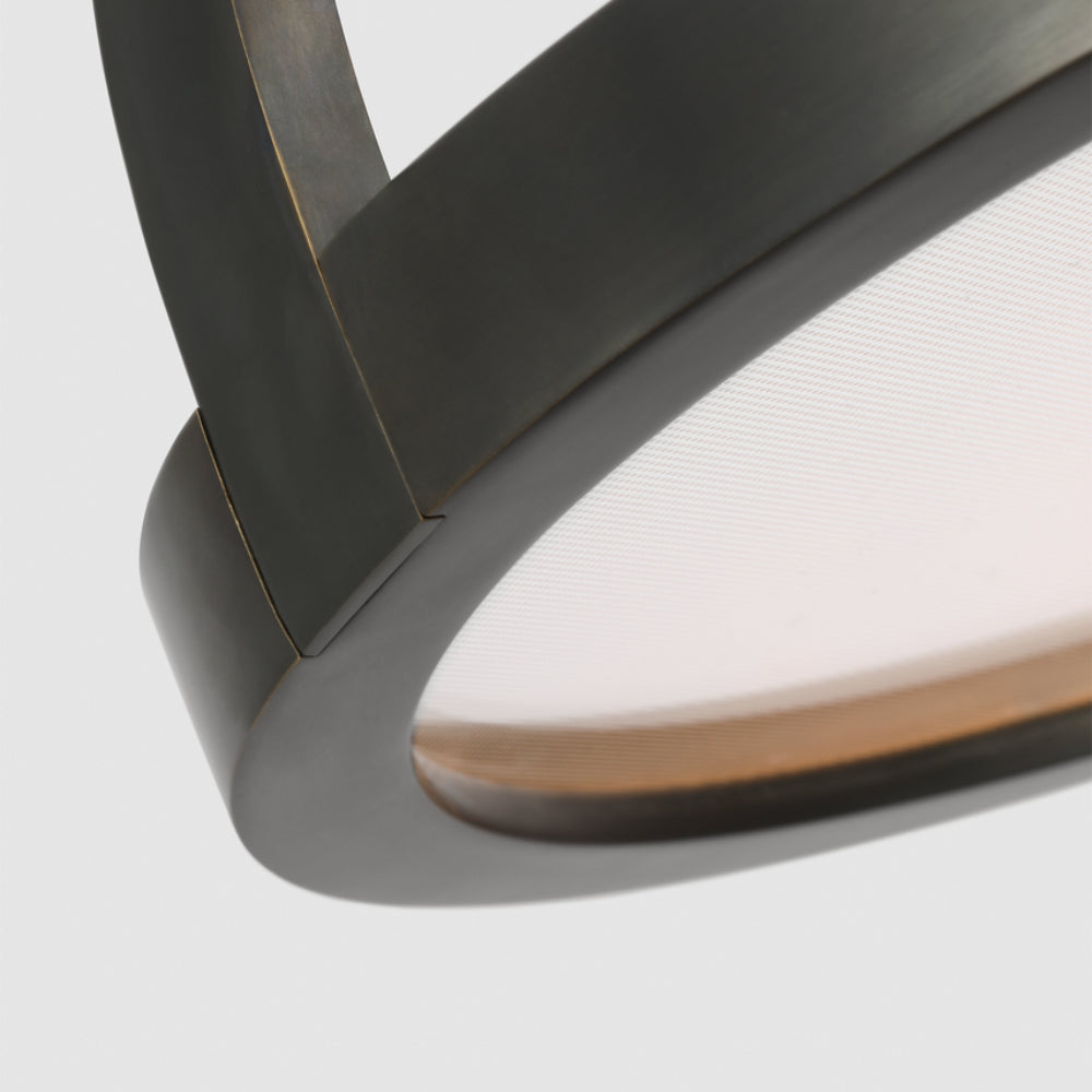 Visual Comfort Cerne Large Semi Flush Mount Light