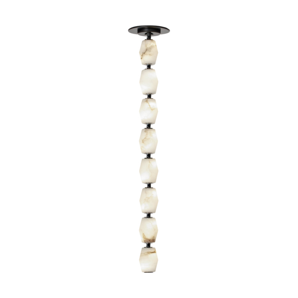 Visual Comfort Collier Alabaster 24 Pendant