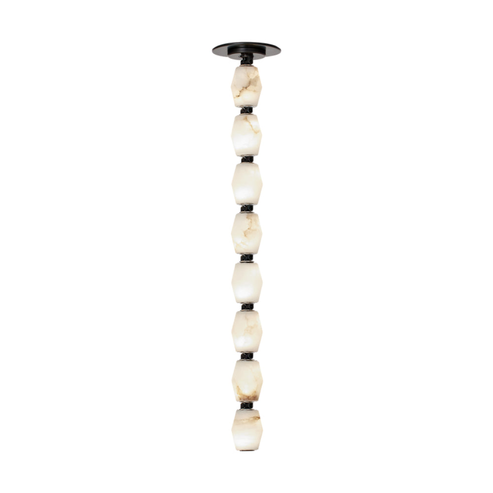 Visual Comfort Collier Alabaster 24 Pendant