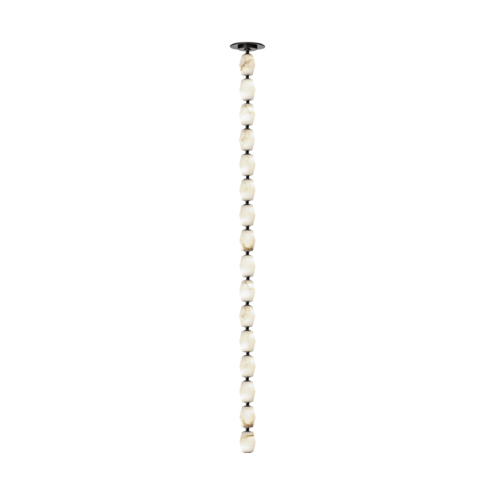Visual Comfort Collier Alabaster 48 Pendant
