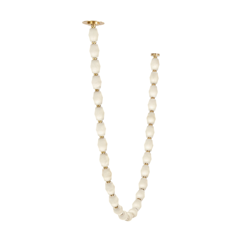 Visual Comfort Collier Alabaster 84 Chandelier