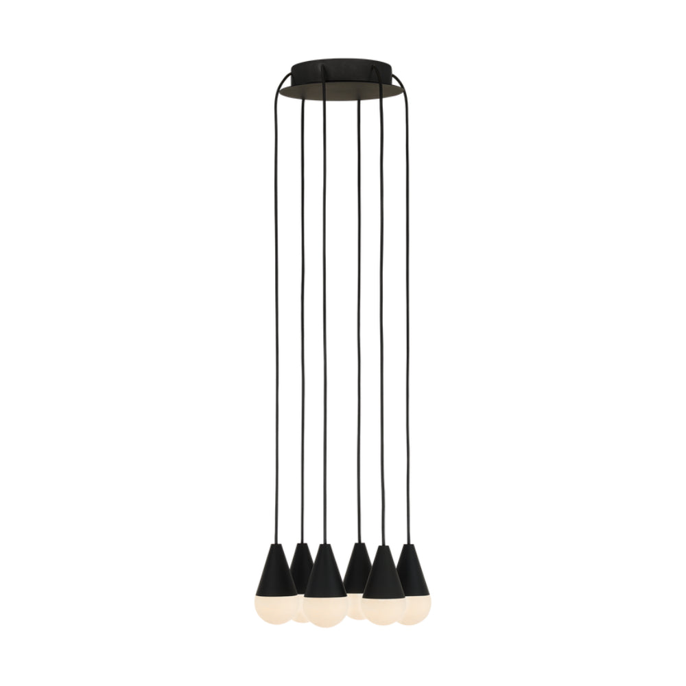Visual Comfort Cupola Alabaster 6 Light Chandelier