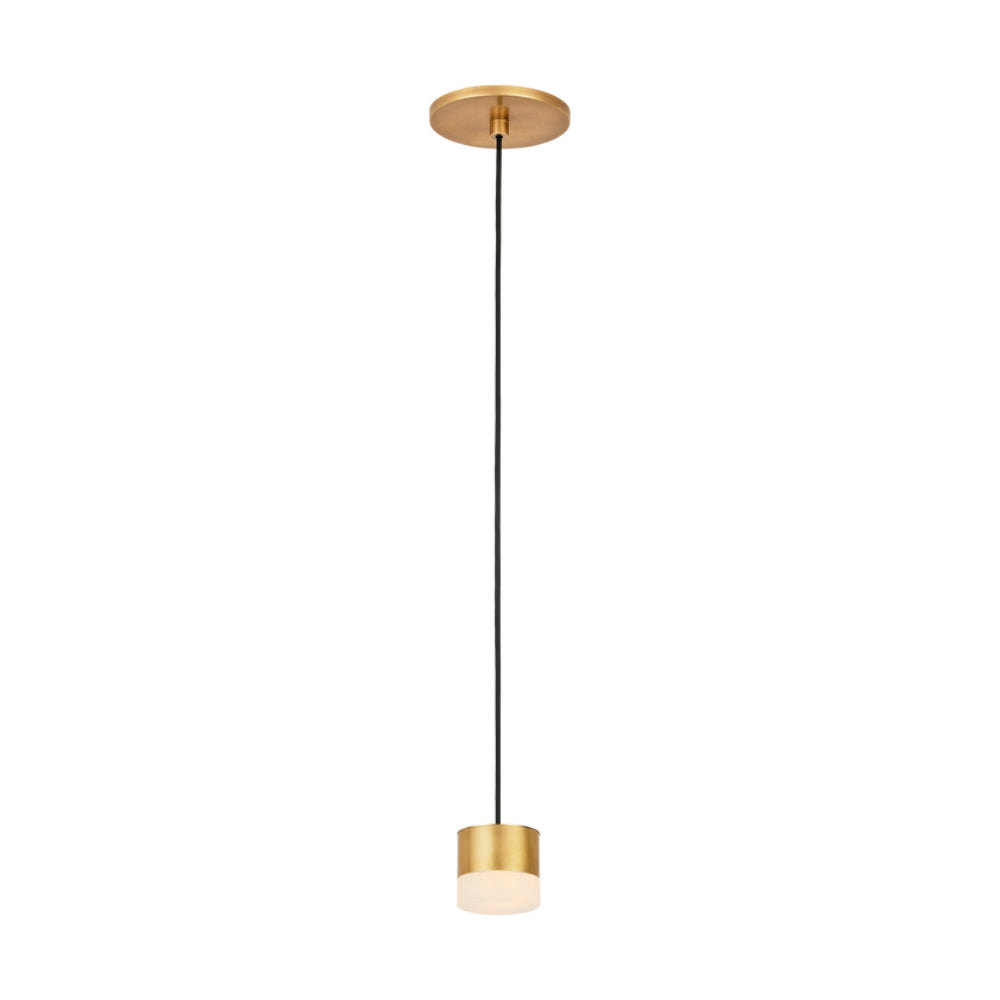 Visual Comfort Gable Alabaster 1 Light Pendant