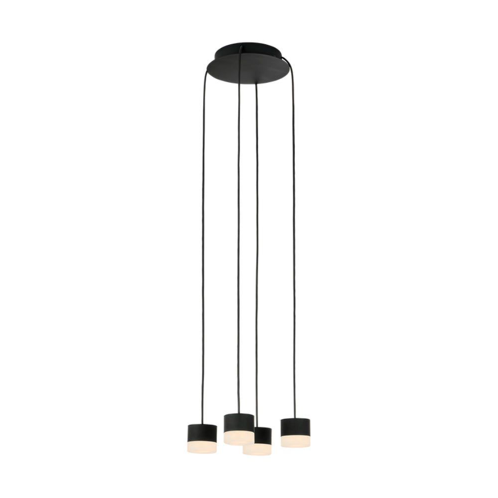 Visual Comfort Gable Alabaster 4 Light Chandelier