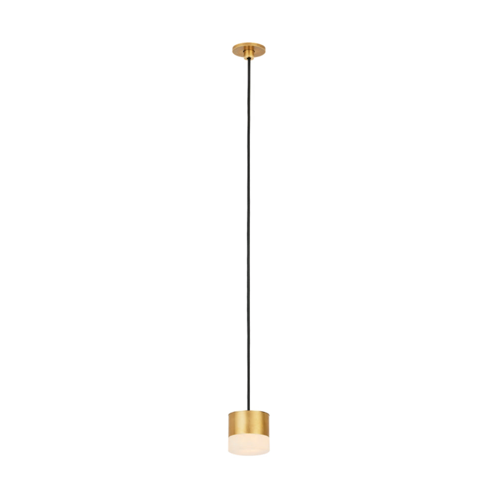Visual Comfort Gable Alabaster Port Alone Pendant