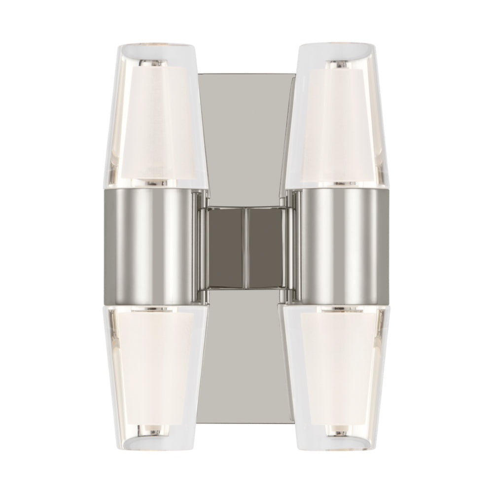 Visual Comfort Lassell Double Short Sconce