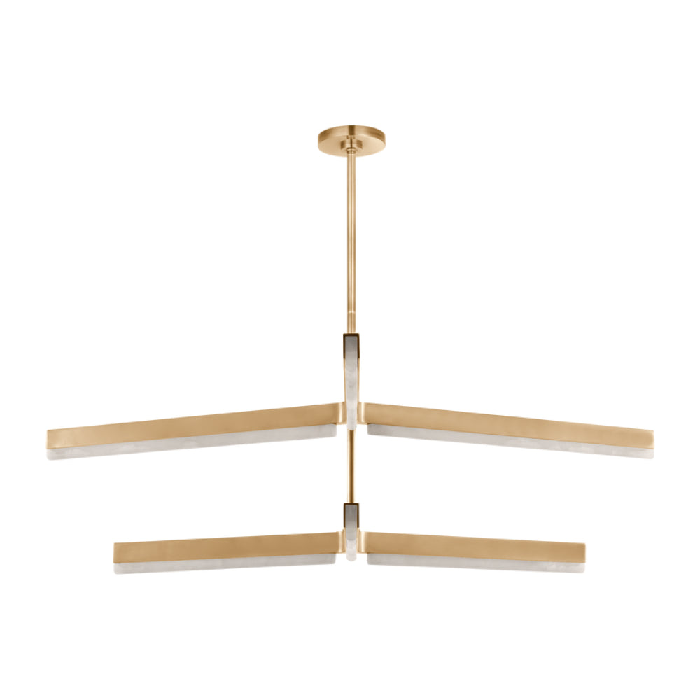 Visual Comfort Linea 56 Two Tier Chandelier