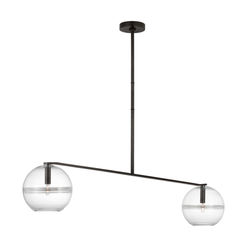 Visual Comfort Lowing Medium Wide Chandelier