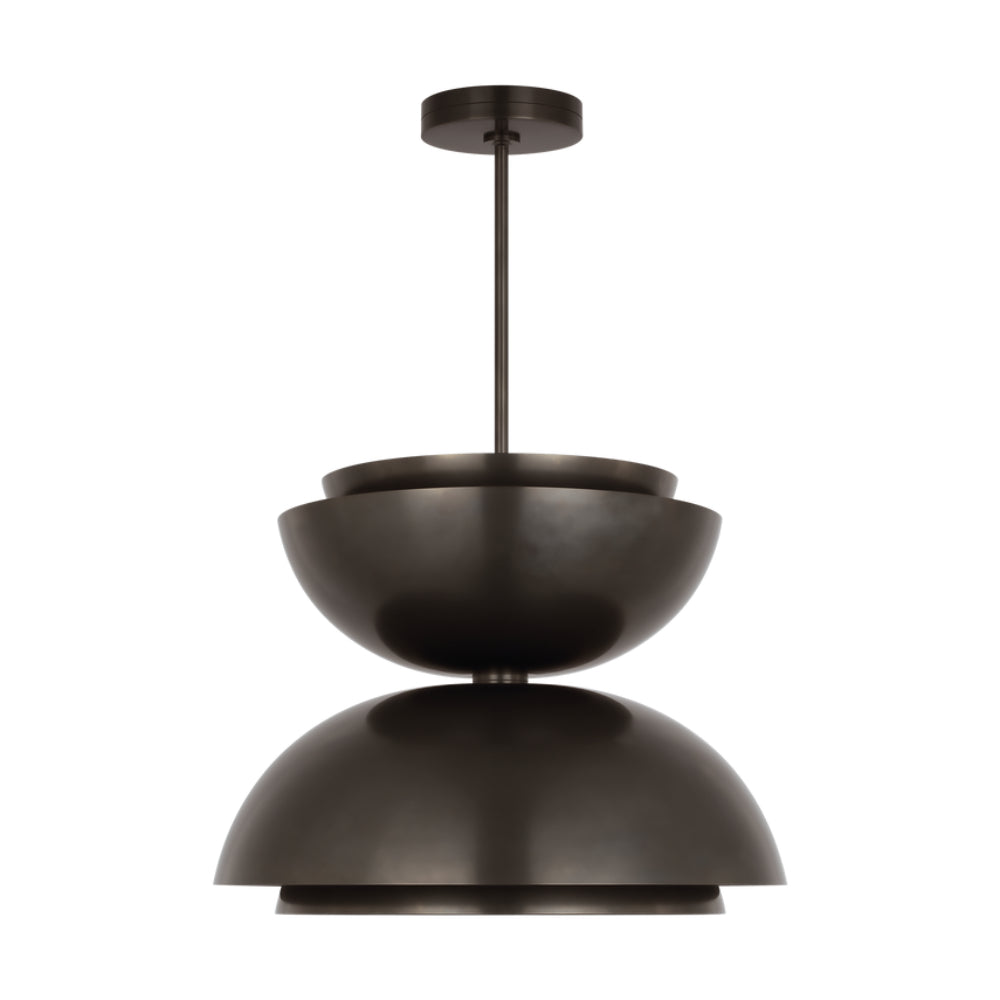 Visual Comfort Shanti X-Large Double Asymmetric Pendant