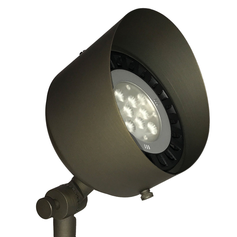 Lightcraft Outdoor Oak Liter Large Accent Light - Bronze - PAR36