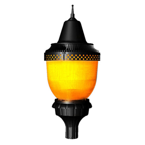 Pemco Lighting Amber Lexington 3 Historic Post Top 3 Additional Image 3
