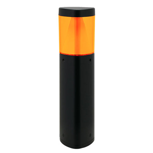 Pemco Lighting Amber Low Profile Pathway Bollard PNB24 Light 