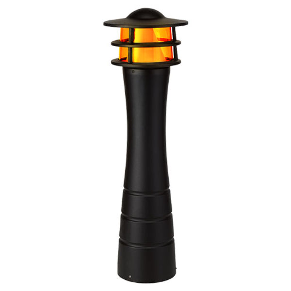 Pemco Lighting Amber Seastar 10 Bollard Light 