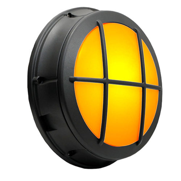 Pemco Lighting AmberLED Hatteras Round Grid Wall Mount 