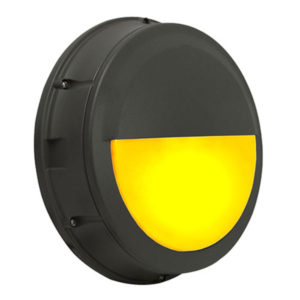 Pemco Lighting AmberLED Hatteras Round Half Cutoff Wall Mount 