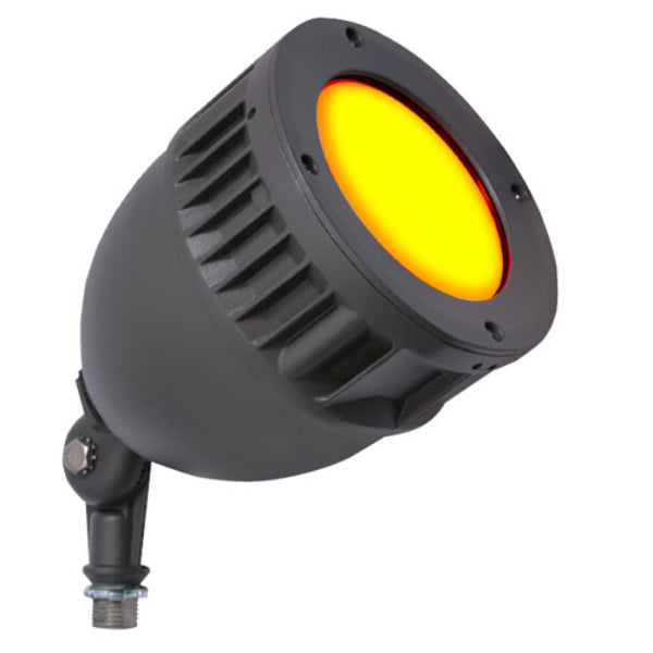 Pemco Lighting Compass Amber LED Mini Flood Light 
