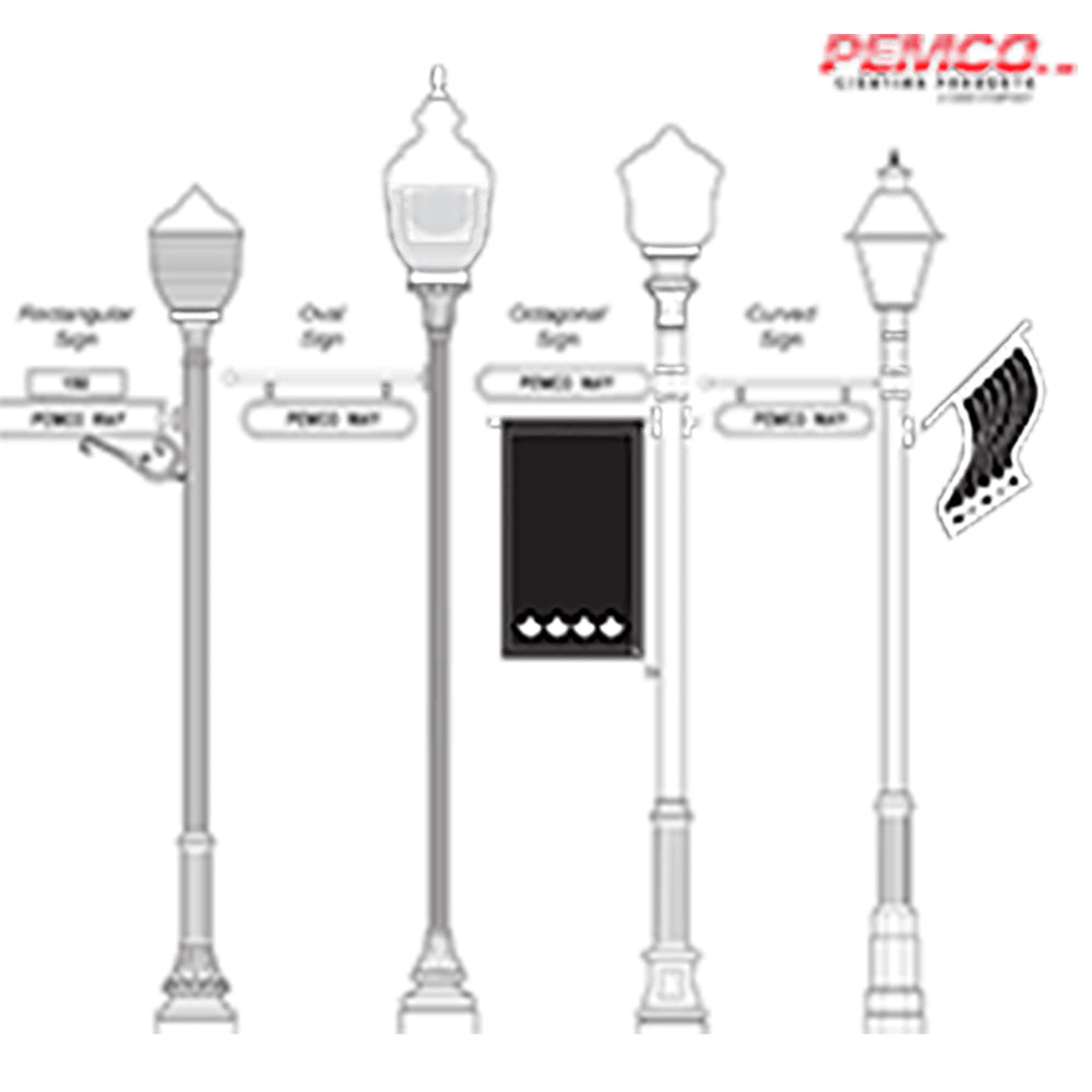 Pemco Lighting Custom Street Signs Accessory 