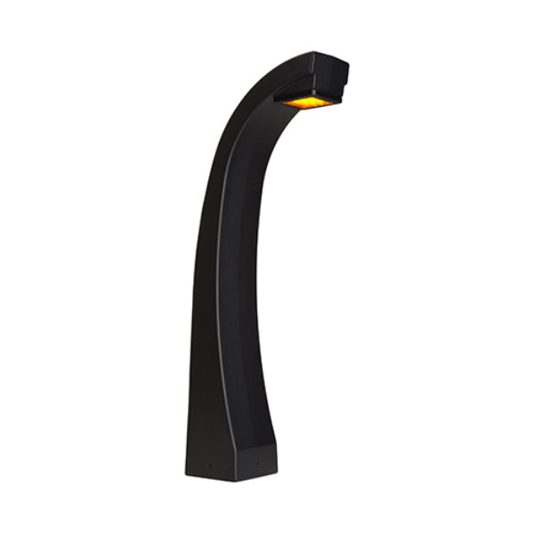 Pemco Lighting FWC Amber CAV 7 Bollard Light 