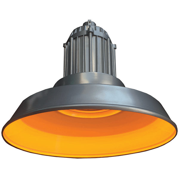 Pemco Lighting FWC AmberLED Vaporproof - Straight Shade 