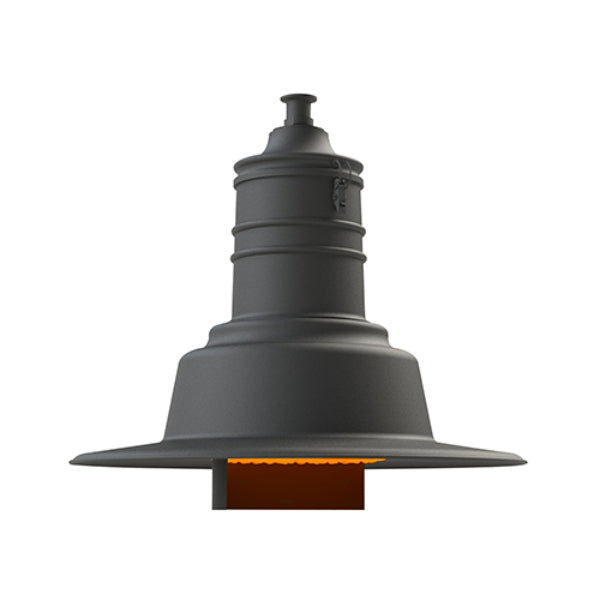Pemco Lighting FWC Bristol 1 Amber Pendant Mount 
