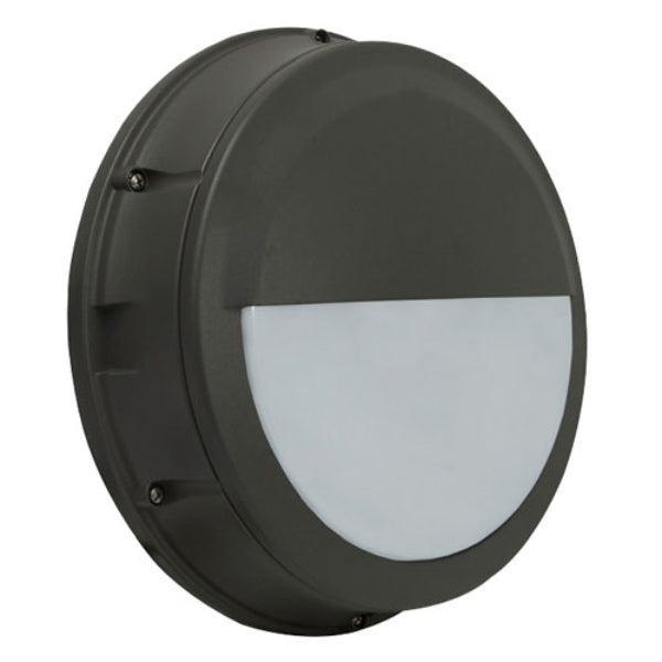 Pemco Lighting Hatteras Round Half Cutoff Wall Mount 