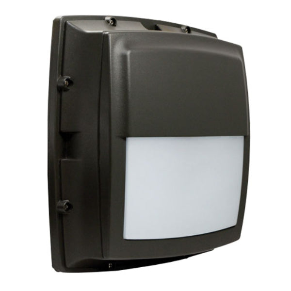 Pemco Lighting Hatteras Square Half Cutoff Wall Mount 