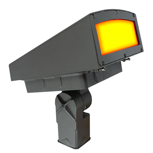 Pemco Lighting Large Wedge AmberLED Flood Light 