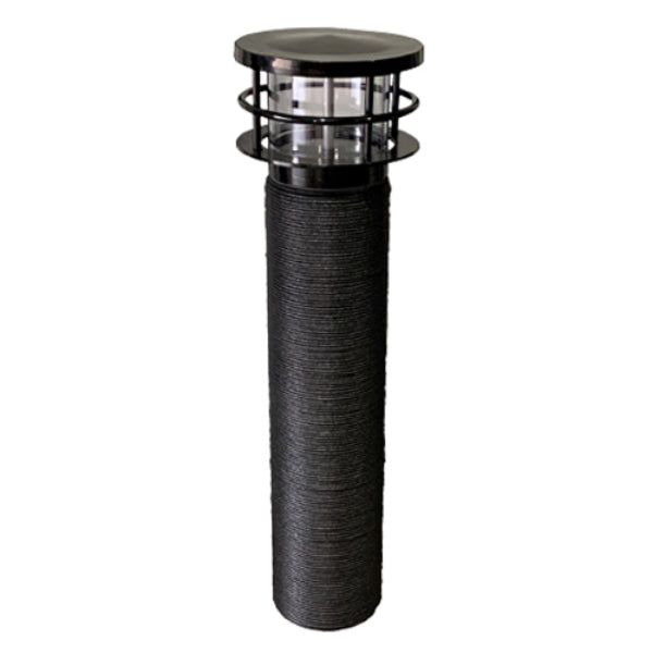 Pemco Lighting LumaCrete Q3D Concrete Printed 8" Bollard Light 1 Additional Image 1