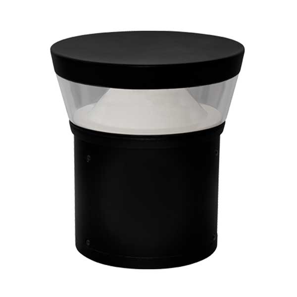 Pemco Lighting Round Low Profile Pathway Bollard Light 