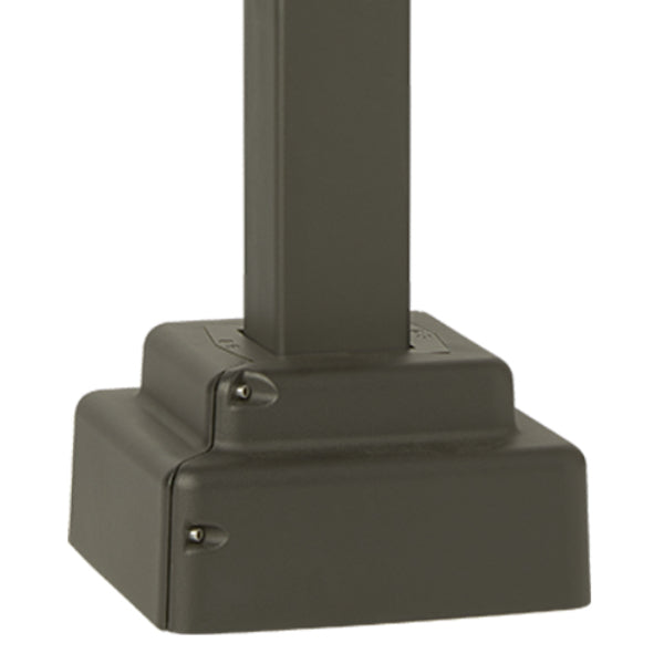 Pemco Lighting Square Cast Base Cover 