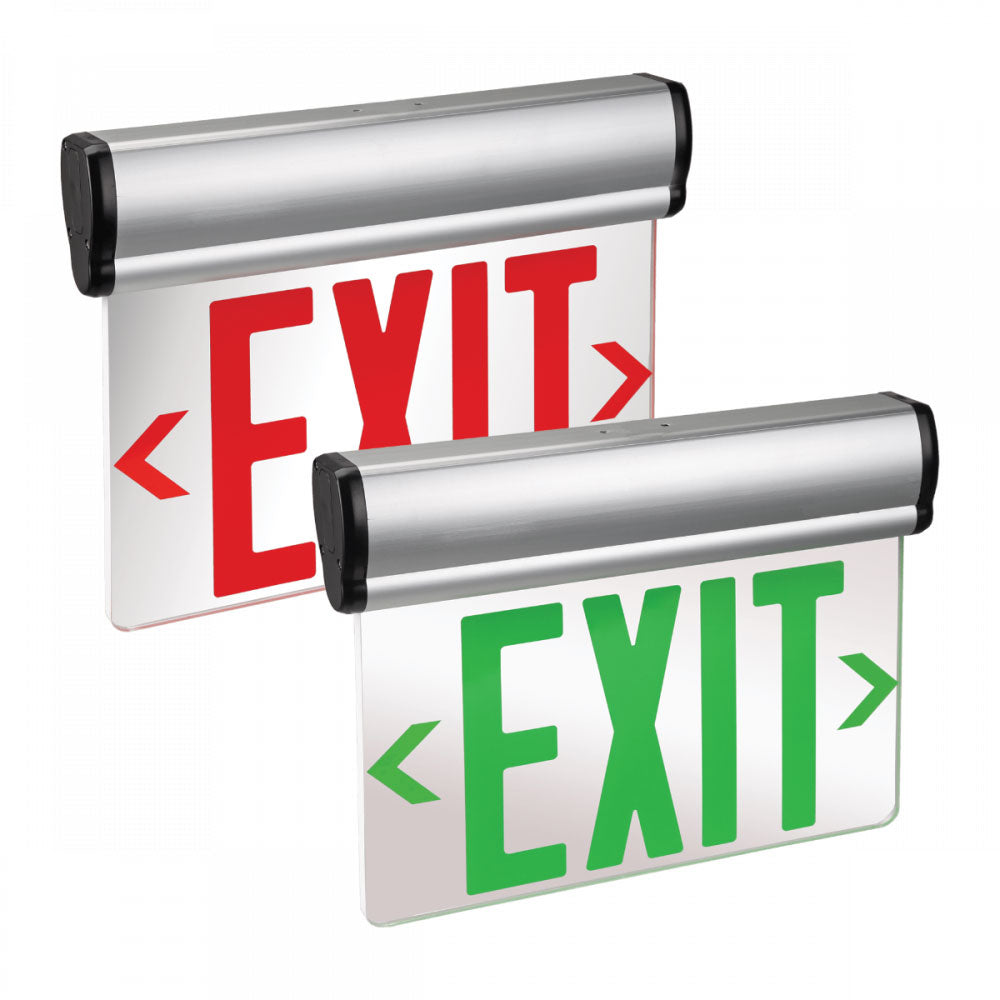 Exit Sign Edge SLG Lighting LED Exit Sign - Edge Lit | SeginusLighting.com
