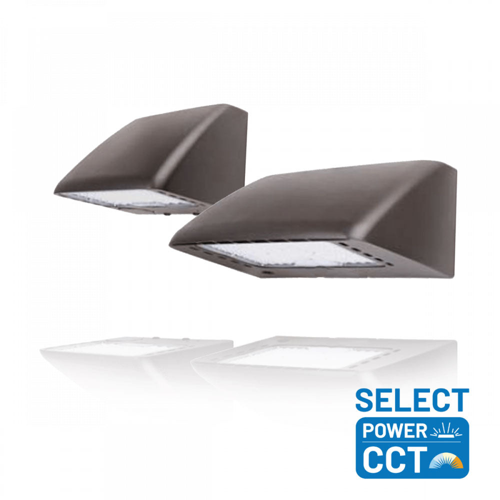 SLG Lighting LED Full Cutoff Wall Pack - Selectable 