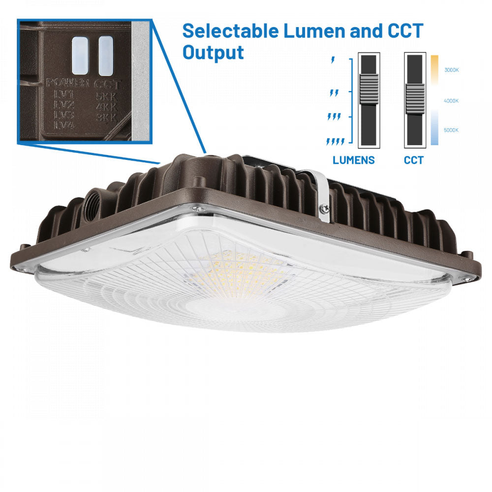 SLG Lighting LED Selectable Canopy Light 6