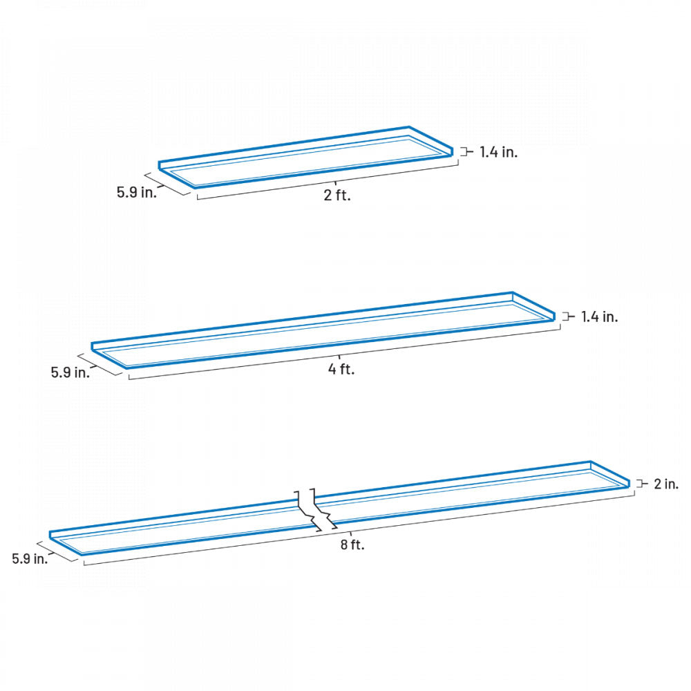SLG Lighting LED Selectable Slot Panel 5