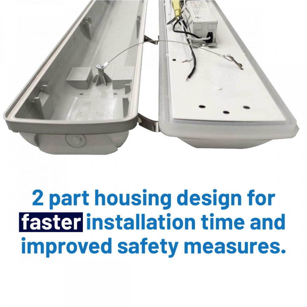 SLG Lighting LED Selectable Vapor Tight 2