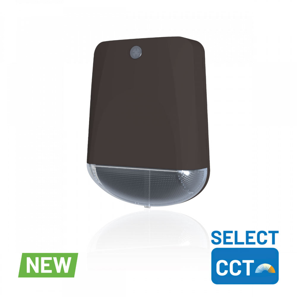 SLG Lighting LED Wall Pack with Emergency Backup - Contractor Series 