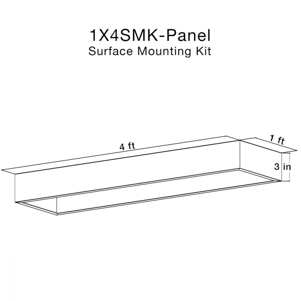SLG Lighting Surface Mount Kit for Panels 2