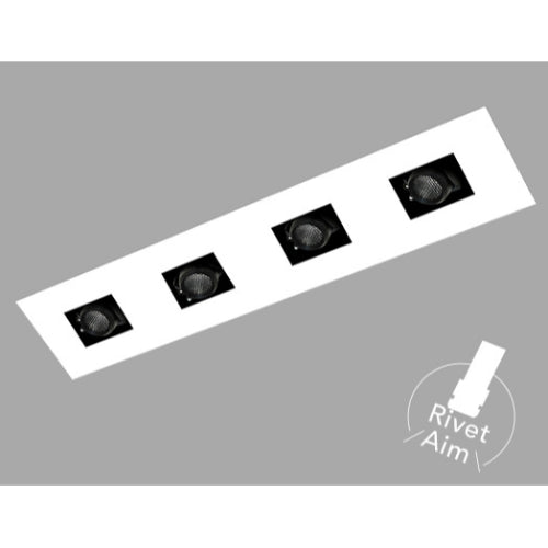 Specialty Lighting Industries The Plains 3" Square Multiple Adjustable Downlight Additional Image 3